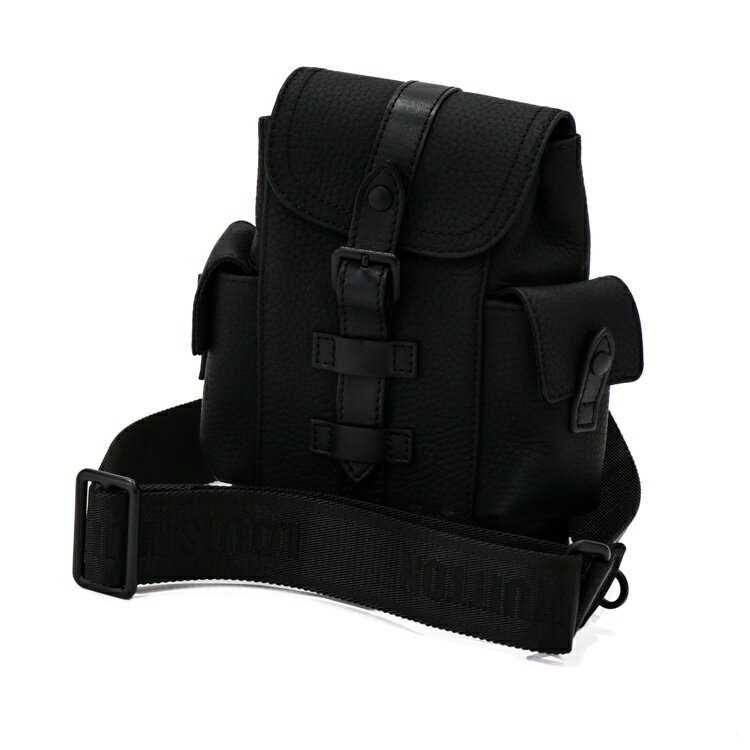 【美品】LOUIS VUITTON クリストファーXS 斜め掛け 男女兼用バッグ ショルダーバッグ M58495 トリヨン ブラックマット金具 ブラック 5511918j 【中古】