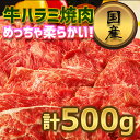 国産牛 旨味ハラミ焼肉500g【250g×2】3人~4人前 バーベキュー用 美味しい 焼肉 ハラミ お徳用 ホットプレート で焼肉 お弁当 おかずに 敬老の日 お誕生日 お祝い お中元 お歳暮 御礼 お返しの1品に。
