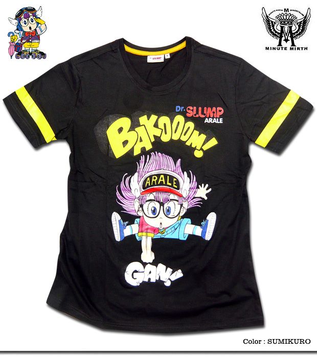 Dr.スランプ アラレちゃん Tシャツ 半袖 プリ