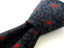 ブランド ネクタイ 【中古】VALENTINO ヴァレンチノ 総柄 メンズ プレゼント 【,r14107,】