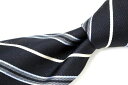ブランド ネクタイ 【中古】MENS CLUB メンズクラブ ストライプ メンズ プレゼント 【,r19609,】