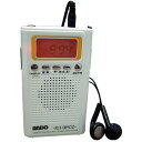 アンドー ワイドFM/AM PLLシンセサイザーラジオANDO ピタッと選局ラジオ R13-089DZ