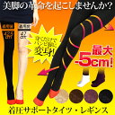【メール便送料無料】max?5cm!脚を細くする!ぽかぽか遠赤外線加工♪ 着圧サポートストッキング タイツ ・ 着圧 / 美脚 / 加圧 加工 タイツ / 加圧 レギンス 着圧ストッキング【hot18】