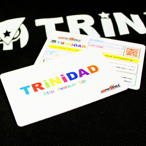 [Japan only] 【メール便対応(3トリ)】「カード、フェニックス、」通常サイズ　カラフル　TRiNiDAD（トリニダード) PHOENIXカード　1枚
