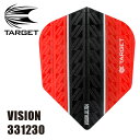 ダーツ フライト ターゲット VISION ULTRA 331230 (メール便OK/2トリ)(メール便OK/3トリ)