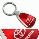 レッドクローム キーホルダーTRD タンドラ セコイア [人...