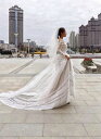 オフショルダーレトロレースクラシカルドレスウェディングドレス二次会 結婚式前撮りドレス