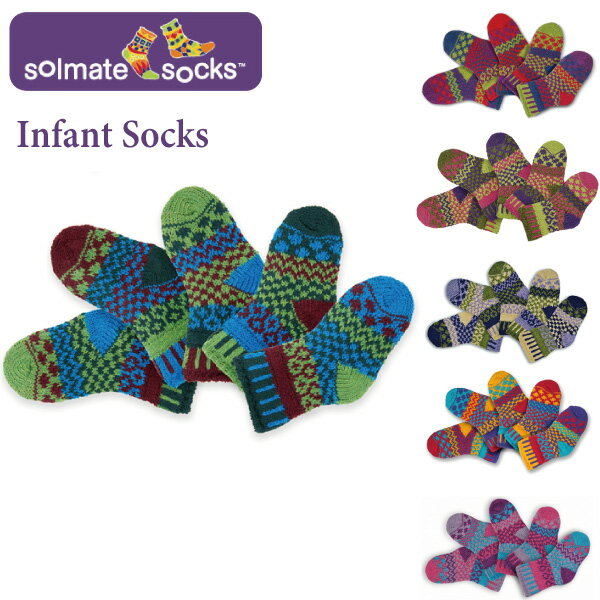 SOLMATE SOCKS \Cg\bNX Ct@g\bNX Ԃp babysocks }`J[\bNX v[gɂœK