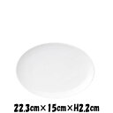 テクノス中華 23cmメタプラター 割れにくい強化硬質磁器 白い陶器磁器の食器 おしゃれな業務用洋食器 お皿大皿平皿