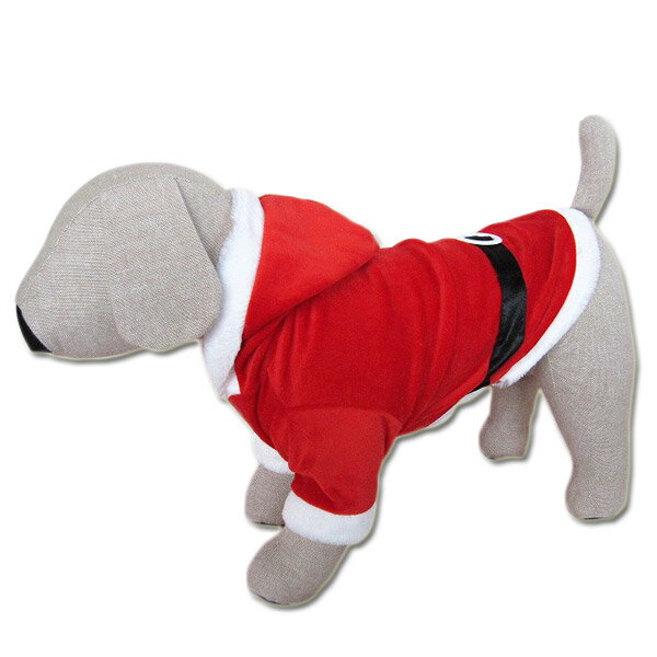 【犬服2点購入でメール便送料無料】サンタ服（中型犬）クリスマス 防寒着 ドッグウェア【HLS_DU】サンタワンコと一緒にクリスマス♪