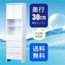 【クーポンで1000円オフ★26日18時〜29日10時】【幅50cm ランドリー収納 スリム 幅30 奥行30 幅60 幅50 幅90 幅40 奥行30 ランドリーラック】(レノア)奥行30 ランドリー収納棚 奥行30cm 薄型チェスト 奥行き30センチ 薄型 薄型 ランドリーチェスト