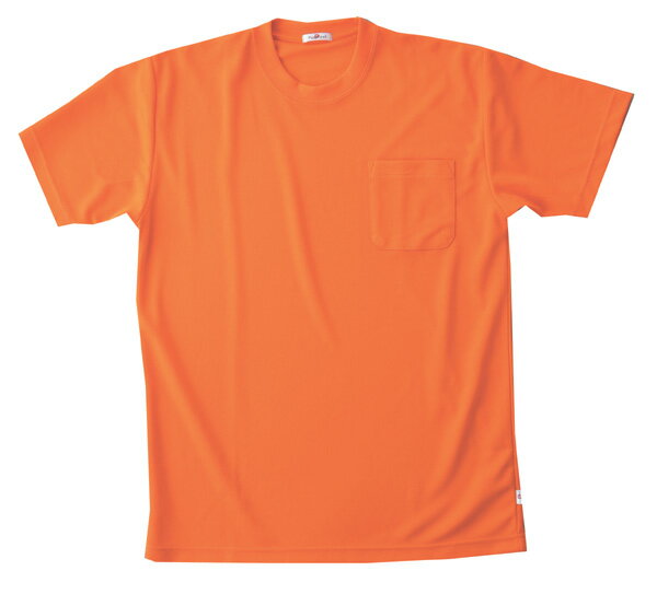 10576　吸汗速乾半袖Tシャツ　ポケット付（全11色）[取寄せ]