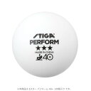 【代引き・同梱不可】1113-2210-10 卓球ボール 3スター パフォーム 40+ 100個入