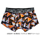 【代引き・同梱不可】ONE PIECE ボクサーパンツ 幾何学柄 14・オレンジ