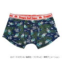 【代引き・同梱不可】ドラゴンボール ボクサーパンツ ロゴ柄 32・ネイビー