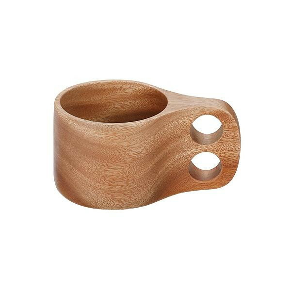 【代引き・同梱不可】CAPTAIN STAG キャプテンスタッグ ウッドブレス マグカップ 280mL UP-2605の画像