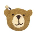 【代引き・同梱不可】茶クマフェイスパース 64064610