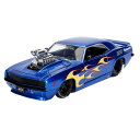 【代引き・同梱不可】正規輸入品 Jada TOYS ミニカー 1:24 1969 Chevy CAMARO Candy Blue 19944