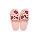 【代引き・同梱不可】フラワージーンスリッパ H267PK