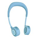 【代引き・同梱不可】SPICE ダブルファンハンズフリー ヨガシロッコ サックスブルー DFYS213SAX