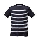 【代引き・同梱不可】SUNSHADE ボーダーTシャツ ブラック(90) Lサイズ Y1636-L-90