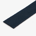 綿テープ/30mm巾・1.5mm厚01 navy【10cm単位販売】【メール便OK】持ち手テープ/手芸テープ/かばんテープ/カバンテープ/入園入学/バッグ/カバン/ハンドル【デコレクションズ】|ネイビー|紺