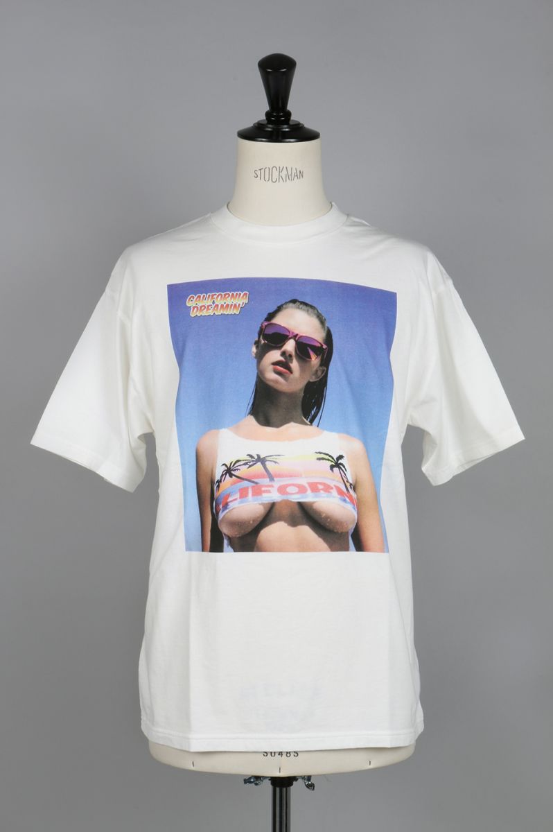 TR-CA DREAMIN-RE pt T-SH / DIRTY WHITE (12171CT01) HYSTERIC GLAMOUR(qXebNEO}[)