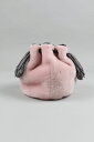 【50%OFF】Mouton tassel Pochette-PINK×GRAY(LD-1717) LUDLOW(ラドロー)