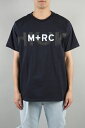 BIG LOGO TEE/NAVY M+RC Noir(マルシェ・ノア)