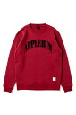 Gradation Logo Crew Sweat /Burgundy(1820408) Applebum(アップルバム)