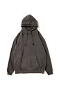 Rainbow Logo Pigment Sweat Parka/Black(1820404) Applebum(アップルバム)