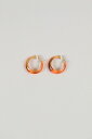【40%OFF】Gradation Hoop Earring -ORANGE (12010916) Todayful(トゥデイフル)