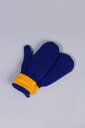 ニューベリーニッティング NEWBERRY KNITING / SCHOOL COLOR ACRYLIC MITTEN W/LNG -BLUE (700033894) Import - Men -(インポート)