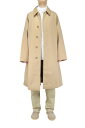 GORE-TEX Balmacaan Coat - KHAKI (SUBF015) nanamica(ナナミカ)