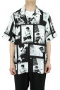 LARRY CLARK - TULSA / S/S HAWAIIAN SHIRT ( TYPE-2 ) / BLACK (STIELO-WM-LC-HI02) Minedenim(マインデニム)