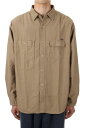 Flannel Field Work Shirt- Tan (NT3265N) The North Face Purple Label - Men -(ザ・ノースフェイス パープルレーベル)