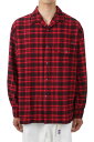 Flannel Plaid Field Shirt- Red (NT3266N) The North Face Purple Label - Men -(ザ・ノースフェイス パープルレーベル)
