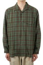Flannel Plaid Field Shirt- Green (NT3266N) The North Face Purple Label - Men -(ザ・ノースフェイス パープルレーベル)