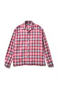 V.Nep Check Flannel Open Collar SH / RPT (2209-5002) Minedenim(マインデニム)