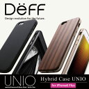 【Deff直営ストア】iPhone6 Plus.iPhone6s Plus用 HYBRIDケース「UNIO」ケブラーや天然木(黒檀)とアルミを使った保護力の高いケースHybrid Case UNIO for iPhone 6 Plus