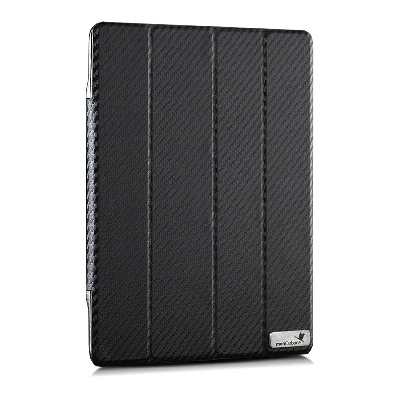 iPad3rd/4thリアルカーボンケース＋カバーmonCarbone PortfolioCarbon Fiber Case