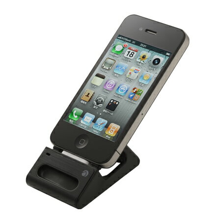 iPhone4/4S用デスクトップスタンド Black