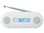 (お取り寄せ)パナソニック FM-AM2バンドレシーバー 手回し充電ラジオ RF-TJ20-W(ホワイト)