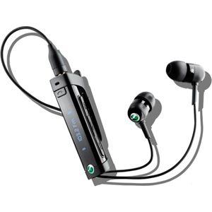 ワイヤレスステレオヘッドセットソニーエリクソン(SONY ERICSSON)EDR対応Bluetoothレシーバー FMラジオ対応MW600-B ブラック