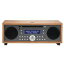 (お取り寄せ)Tivoli Audio MSYBT-1530-JP Bluetooth対応ミニコンポ Music System BT チェリー/メタリックトープ