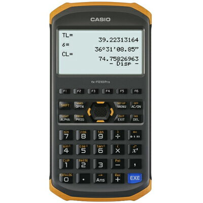 【お取り寄せ】カシオ (CASIO) 関数電卓土木測量専業電卓 仮数10桁fx-FD10 …...:dejikura:10068081