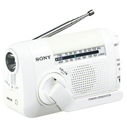 SONY ICF-B09 W　FM/AMポータブルラジオ ホワイト [ICFB09W]（納期目安：1-2週間）