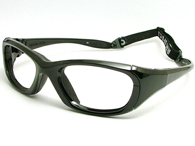 度付きレンズ対応スポーツメガネ【REC SPECS】レック・スペック★MAXX30-SHBK /マックスエックス30★（シャイニーブラック）※ストラップバンド付き