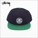 STUSSY SU'18ステューシー【131804】SS LINK SU18 SNAPBACKSSリンクSU18スナップバックメンズ 帽子 キャップ