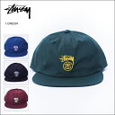 STUSSY SU'18ステューシー【131811】STOCK LOCK TASLAN STRAPBACKストックロックタスランストラップバックメンズ 帽子 キャップ